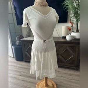 Versace Cream Knit Top